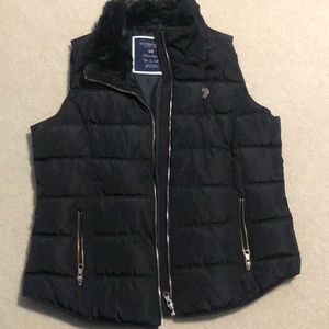 US Polo Assn. Black vest
